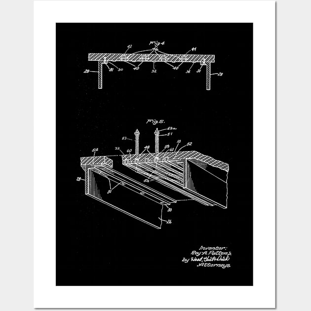 Water Jet Propelled Vintage Patent Hand Drawing Wall Art by TheYoungDesigns